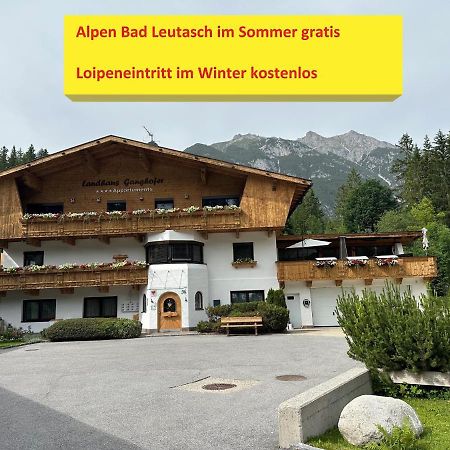 W3 Haus Ganghofer Lägenhet Leutasch Exteriör bild